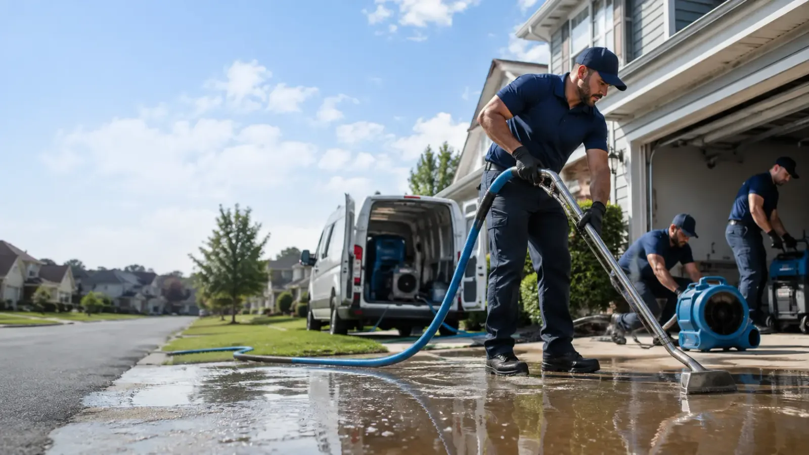 Flood Damage Restoration in Cohoctah, MI